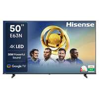 Hisense 126 cm i E63N Series 4K Ultra HD Smart Google LED TV 50E63N
