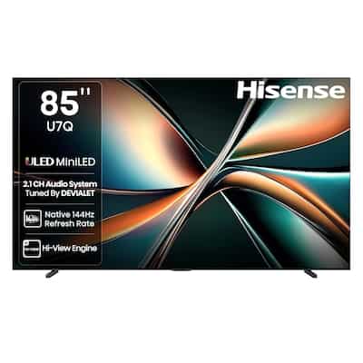 Hisense U7Q Series 85-inch 4K Mini LED QLED TV (85U7Q)