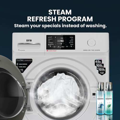 IFB 7 kg Washing Machine Fully Automatic Front Load with AI Technology SERENA GXN 7012