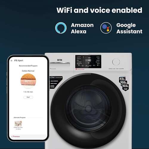 IFB 7 kg Washing Machine Fully Automatic Front Load with AI Technology SERENA GXN 7012