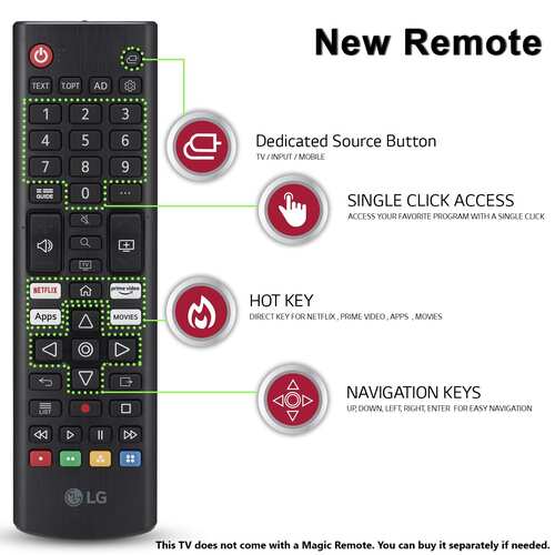 LG 50 inch 4K Ultra HD Smart LED TV 50UR7500PSC
