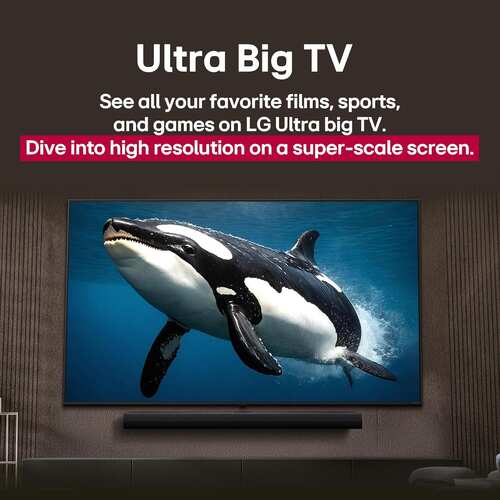 LG 50 inches UA82 Series 4K Ultra HD Smart webOS LED TV 50UA82006LA