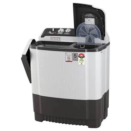 LG 7 kg Washing Machine Semi Automatic Top Load for Everyday Indian Homes P7020NGAZ