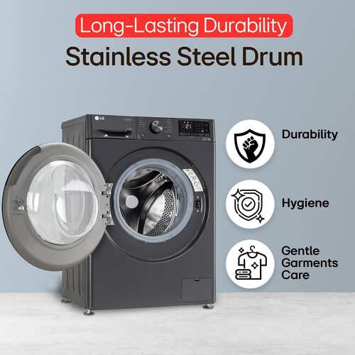 LG 9 kg Fully Automatic Front Load Washing Machine FHD0905SWM