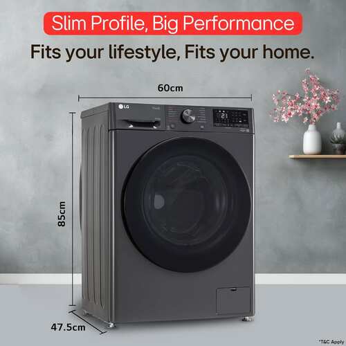 LG 9 kg Fully Automatic Front Load Washing Machine FHD0905SWM