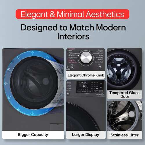 LG 9 kg Fully Automatic Front Load Washing Machine FHD0905SWM