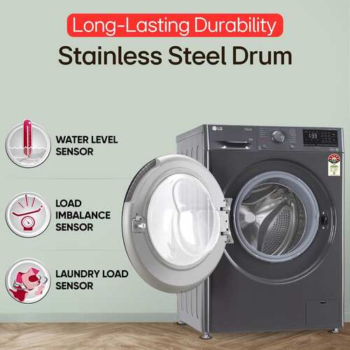 LG 9 kg Fully Automatic Front Load Washing Machine FHP1209Z5M