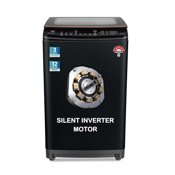 Voltas Beko 7 kg Fully Automatic Top Load Washing Machine (WTL70VPBGF)