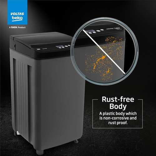 Voltas Beko 6.5 kg Fully Automatic Top Load Washing Machine WTL6504UEA BPBPOF