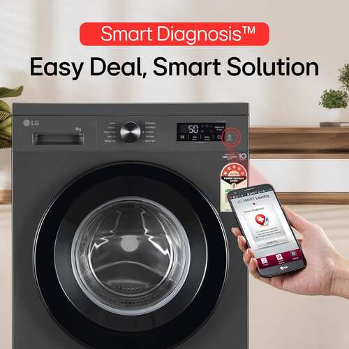 LG 9 kg Fully Automatic Front Load Washing Machine FHB1209Z2M