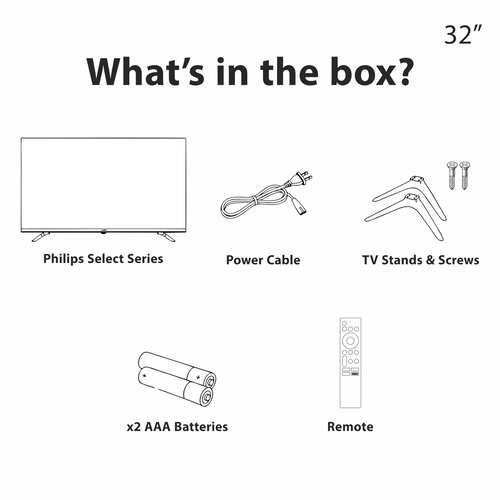 Philips 32 inch 32PFT6130 Google TV