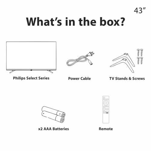 Philips 43PFT6130 Full HD Google TV