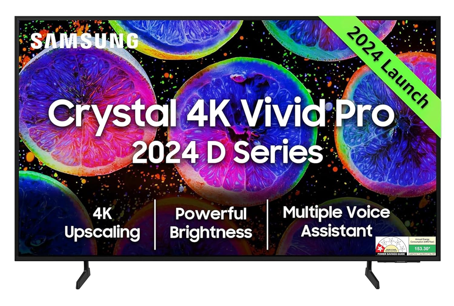 Samsung 108 Cm 43 Inches D Series Brighter Crystal 4k Vivid Pro Ultra Hd Smart Led Tv Ua43due77aklxl