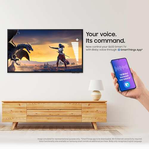 Samsung 108 cm 43 inches Vision AI 4K Ultra HD Smart QLED TV QA43QEF1AULXL