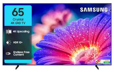 Samsung 163 cm (65 inches) Crystal 4K Vista Ultra HD Smart LED TV UA65UE81AFULXL