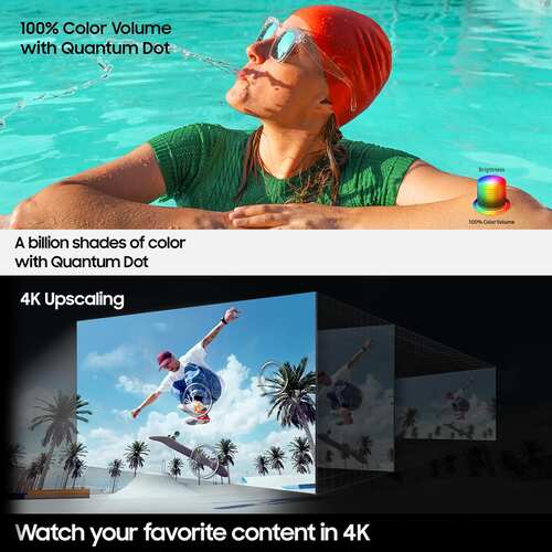 Samsung 163 cm 65 inches QE1D Series 4K Ultra HD QLED Smart TV QA65QE1DAULXL