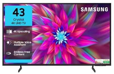 Samsung 43-inch Crystal 4K Vista Pro Ultra HD Smart LED TV (UA43UE86AFULXL)