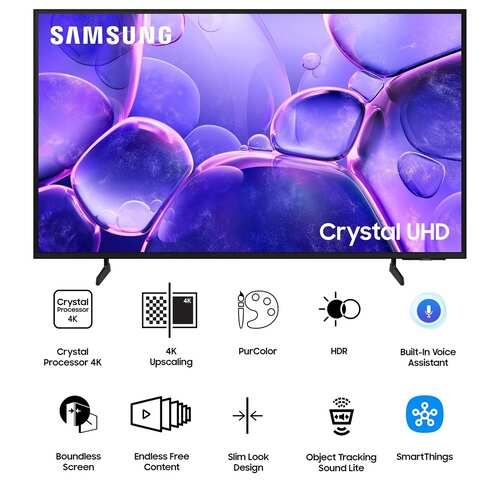 Samsung 43 inch Crystal 4K Vista Pro Ultra HD Smart LED TV UA43UE86AFULXL