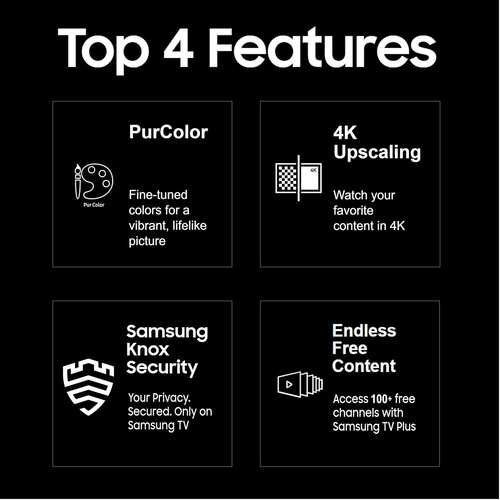 Samsung 75 inch D Series Crystal 4K Vivid Pro Ultra HD Smart LED TV UA75DUE77AKXXL