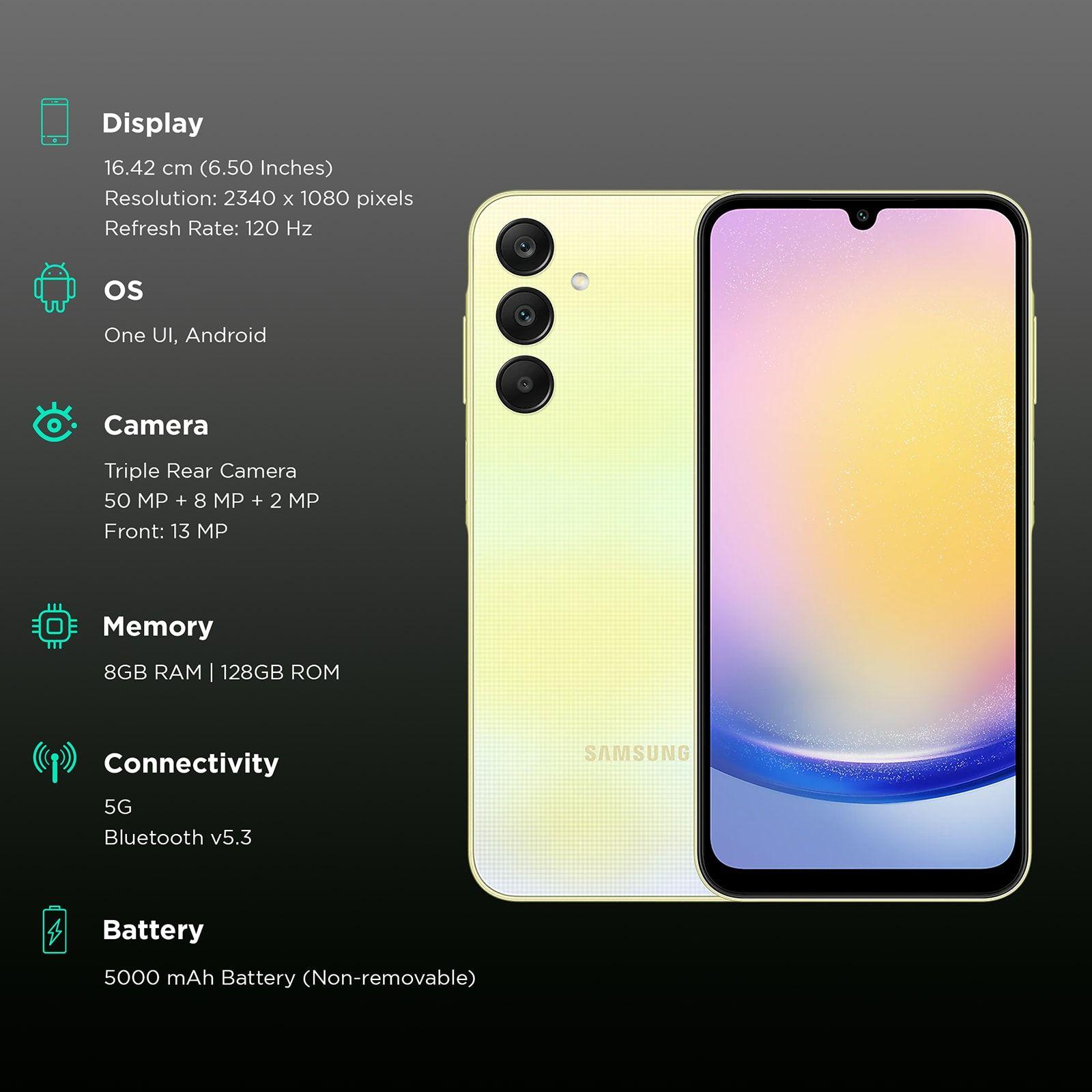 Samsung Galaxy A25 5G - Price in India (November 2025), Full Specs