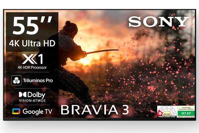 Sony BRAVIA K-55S30B 55-inch 4K Ultra HD AI Smart LED Google TV