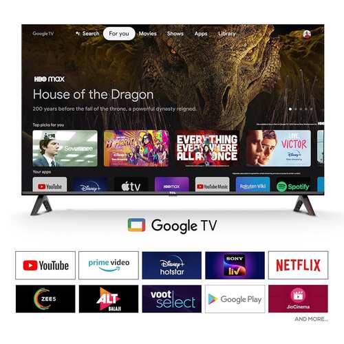 TCL 40 inches V5C Series Full HD Smart QLED TV Google TV 40V5C