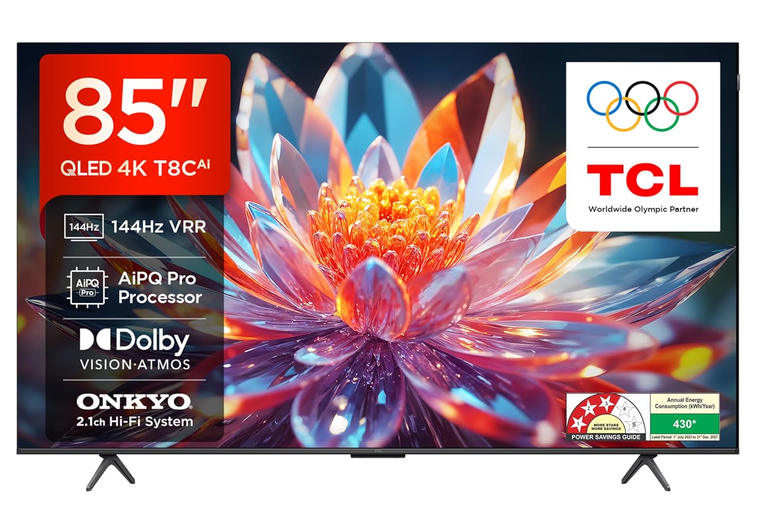 Tcl 85t8c 85 Inch 4k Qled Google Tv