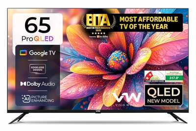 VW 65GQ1 Pro Series 4K QLED Google TV VW65GQ1