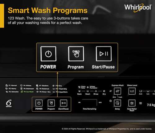 Whirlpool 7 kg Washing Machine Fully Automatic Top Load for Everyday Indian Homes