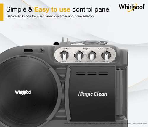 Whirlpool 8 kg Washing Machine Semi Automatic Top Load for Everyday Indian Homes