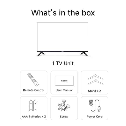Xiaomi 108 cm 43 FX Ultra HD 4K Smart LED Fire TV L43MB FIN Price in ...