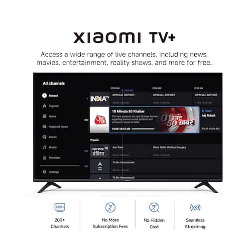 Xiaomi 32 Inch A Hd Ready Smart Google Led Tv L32mb Ain