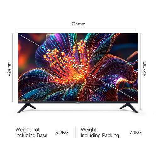 Xiaomi 32 inch HD Ready Smart Google TV L32MB AIN