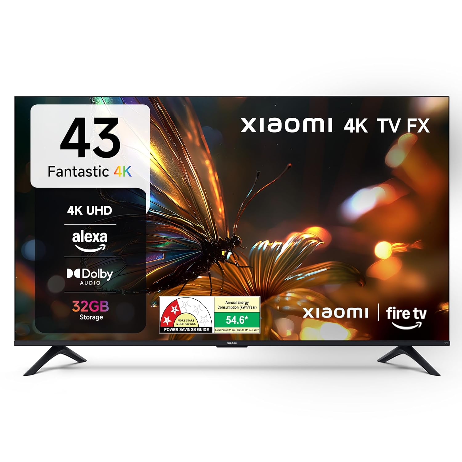 Xiaomi 43 Inch 4k Ultra Hd Smart Google Tv L43mb Fin