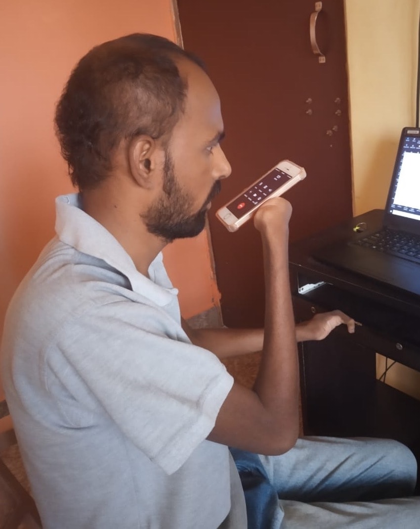 Narendra VG, currently working with Enable India, hopes that eventually accessibility settings for multiple disabilities can be packaged together. Narendra VG, currently working with Enable India, hopes that eventually accessibility settings for multiple disabilities can be packaged together.