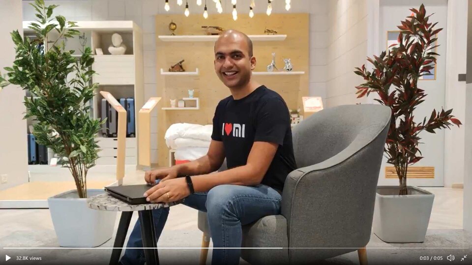 Xiaomi India head Manu Jain shared a five-second clip on Twitter today that's essentially a teaser for a new product that should launch soon. 