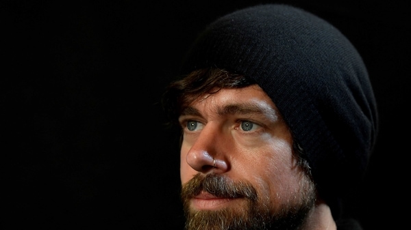 FILE PHOTO: Jack Dorsey, co-founder of Twitter and fin-tech firm Square, sits for a portrait during an interview with Reuters in London, Britain, June 11, 2019. REUTERS/Toby Melville/File Photo