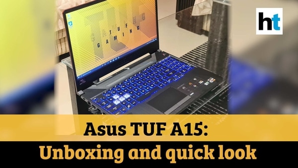 Asus TUF A15 gaming laptop