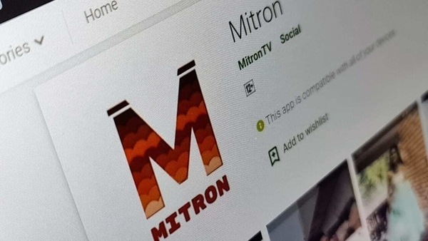 Mitron App listing on Google Play Store