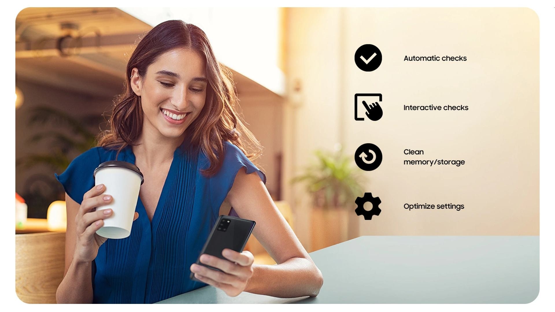 Samsung says Galaxy A31 offers high-tech biometric authentication. Samsung says Galaxy A31 offers high-tech biometric authentication.