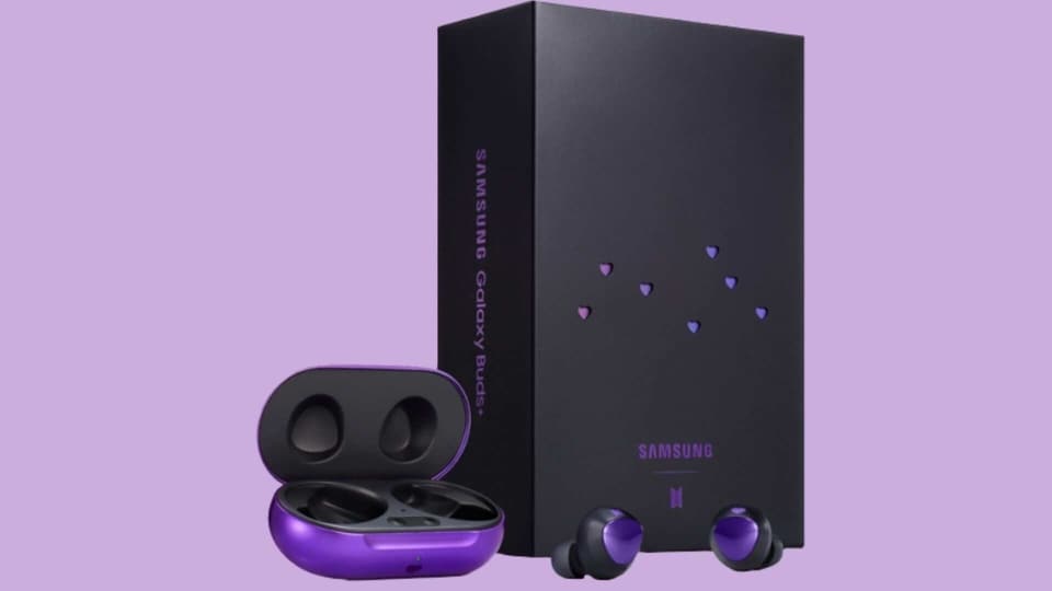 Samsung Galaxy Buds+ BTS edition retail packaging leaked | HT Tech
