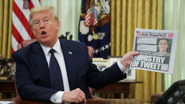 In the US, Trump is seeking to strip the legal protections if platforms engage in potential censorship or in any political conduct.