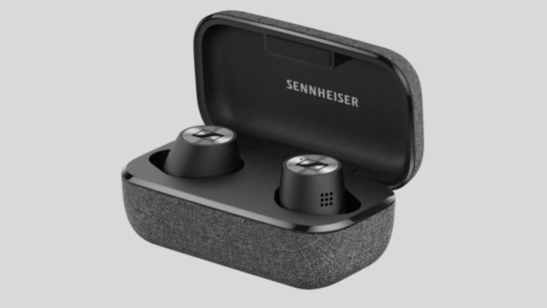 Sennheiser's latest wireless earbuds come in black and white colour options.