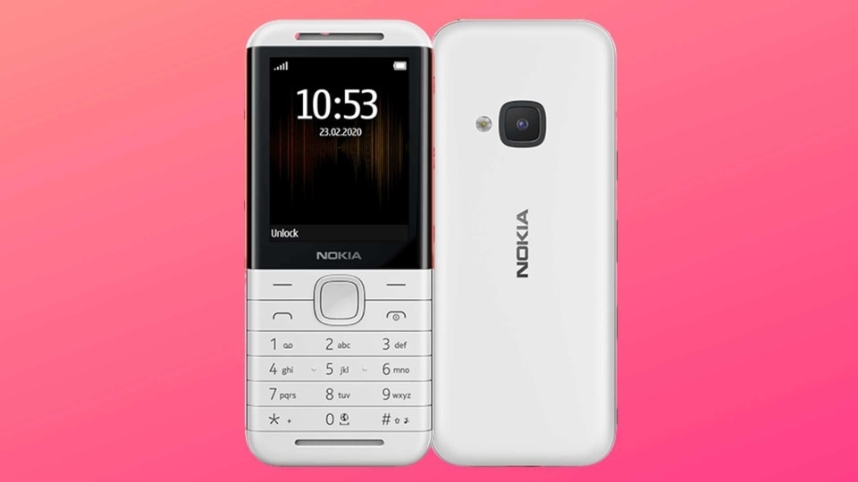 Nokia 5310 feature phone comes in two colour options.