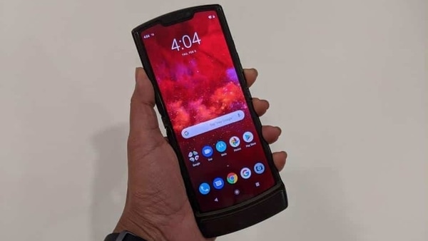 Motorola Razr foldable phone launched in India earlier this year.