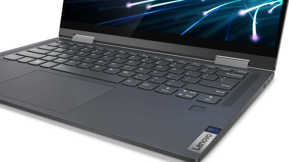 Lenovo Flex 5G laptop comes in ‘Iron Grey’ colour.