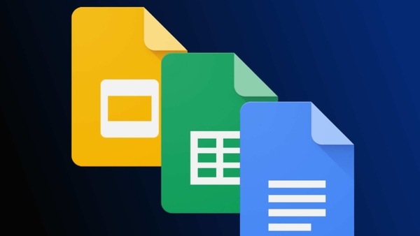 Google Slides, Sheets, Docs