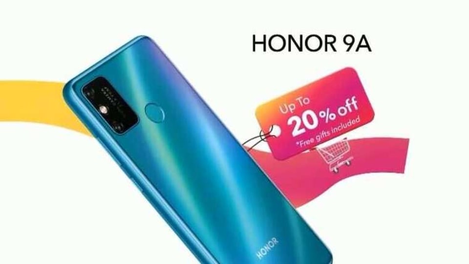 Honor 9A runs on Android 10.