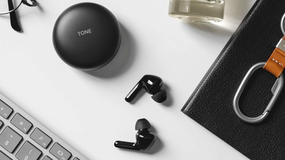 LG Tone Free wireless earbuds with self-cleaning charging case launched | HT Tech