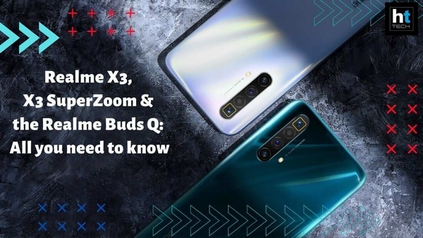 Realme launched two of its X series smartphones - the Realme X3 SuperZoom and the Realme X3 - in India today. They also launched their third TWS earbuds - the Realme Buds Q. And there's more.